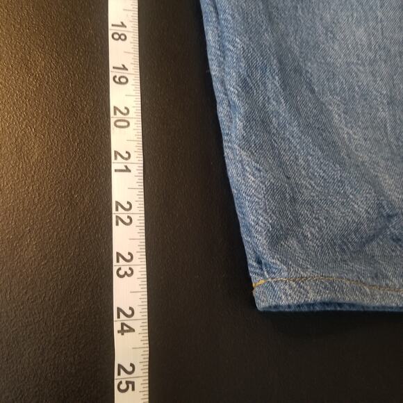 Anthropologie Pilcro The Breaker Barrel Leg Jeans Womens Size 25 - Picture 12 of 13